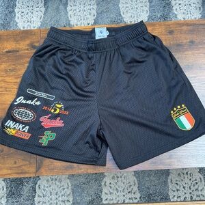 Mens Inaka Italian mesh shorts — XL